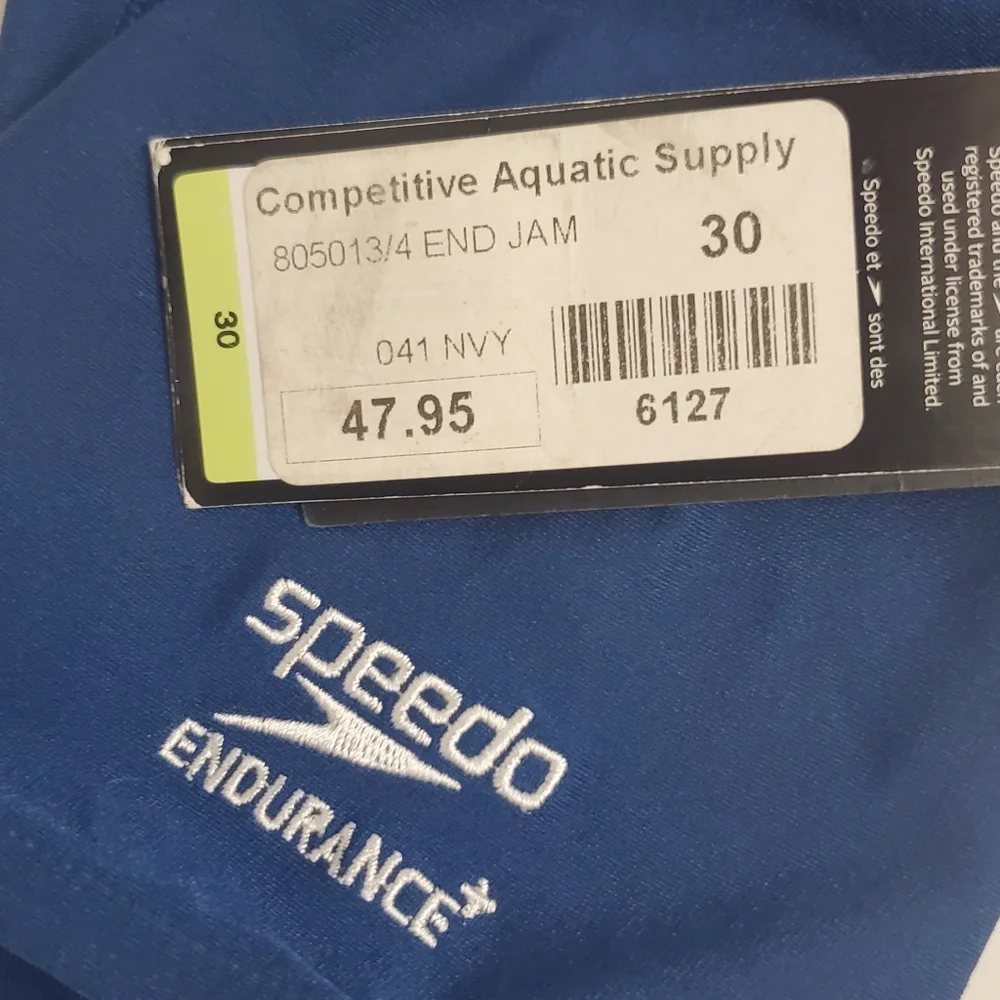 Speedo Men's Solid Endurance+ Jammer Swimsuit 805013/4